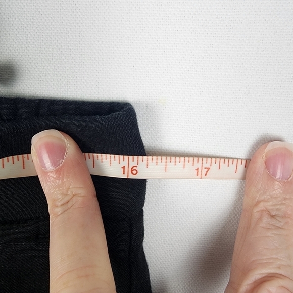J Jill Black Pull On Essential Slim Ankle Pants Size 8 - Picture 3 of 6